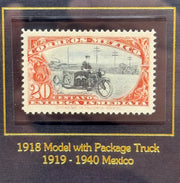 1993 Harley-Davidson 12 x 10 Framed World Postage 6 Stamp Set 99399-94V   - TvMovieCards.com