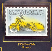 1993 Harley-Davidson 12 x 10 Framed World Postage 6 Stamp Set 99399-94V   - TvMovieCards.com