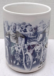 2003 Harley Davidson 100th Anniversary White Painted Racer 15oz Cup 97910-02V   - TvMovieCards.com
