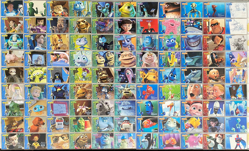 Disney Pixar Treasures Base Trading Card Set of 150 Cards Upper Deck 2004   - TvMovieCards.com