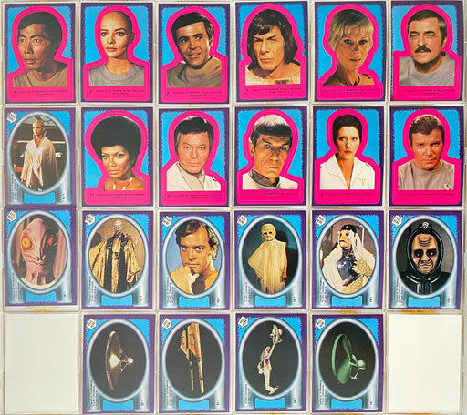 Star Trek 1979 The Motion Picture Complete (22) Trading Card Sticker Set   - TvMovieCards.com