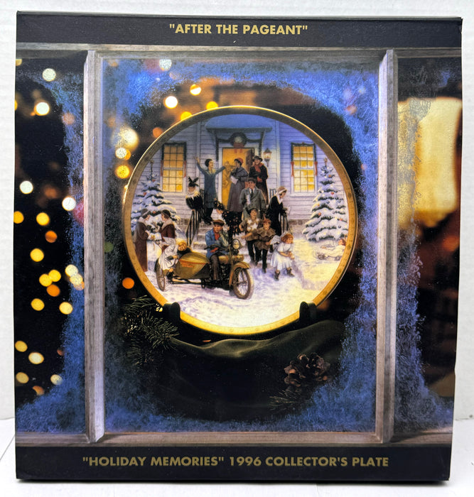 1996 Harley Davidson Holiday "After the Pageant" Collector Plate 99933-97z   - TvMovieCards.com