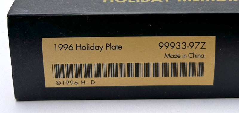 1996 Harley Davidson Holiday "After the Pageant" Collector Plate 99933-97z   - TvMovieCards.com