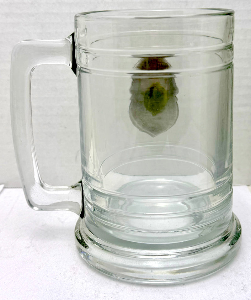 1993 Harley Davidson Motorcycles Police 1 Glass & Pewter Beer Stein Mug   - TvMovieCards.com