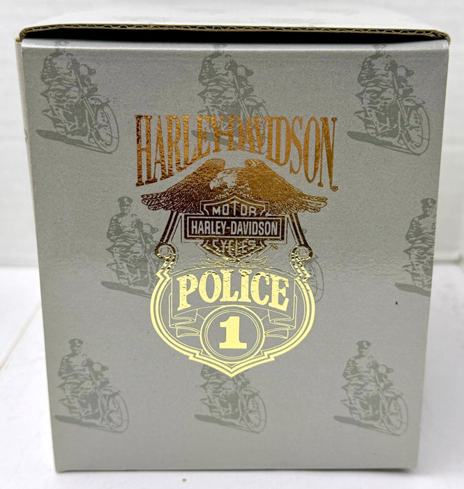 1993 Harley Davidson Motorcycles Police 1 Glass & Pewter Beer Stein Mug   - TvMovieCards.com