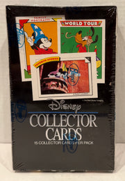 Disney Collector Cards Series 1 Vintage Card Box 36 Packs Impel 1991 - TvMovieCards.com