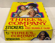 1978 Topps Three's Company Vintage FULL 36 Pack Sticker Trading Card Box - TvMovieCards.com