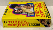 1978 Topps Three's Company Vintage FULL 36 Pack Sticker Trading Card Box - TvMovieCards.com