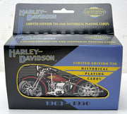 1997 Harley Davidson Historical Playing Card Decks (2) 52 Card Decks 1903-1950   - TvMovieCards.com