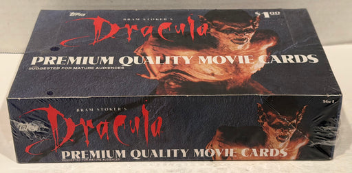 1992 Bram Stoker's Dracula Premium Movie Trading Card Box 36 packs Full Sealed - TvMovieCards.com