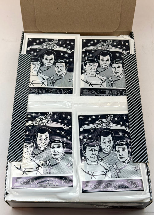 Star Trek IV The Voyage Home Trading Box 36 Packs FTCC 1987   - TvMovieCards.com