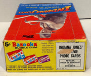 1984 Topps Indiana Jones Temple of Doom Vintage FULL 36 Pack Trading Card Box - TvMovieCards.com