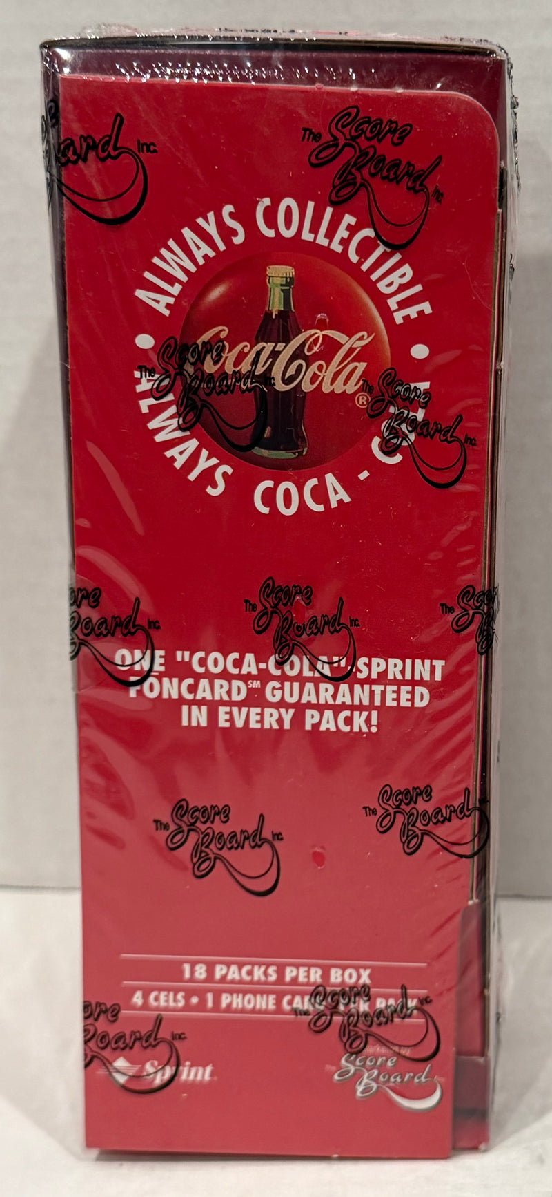 Coca Cola Coke Sprint Phone Cel Hobby Trading Card Box 18 Packs Factory Sealed - TvMovieCards.com