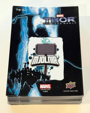 Marvel Thor The Dark World (50) Sticker Card Set T2-01 / T2-50 Upper Deck 2013 - TvMovieCards.com