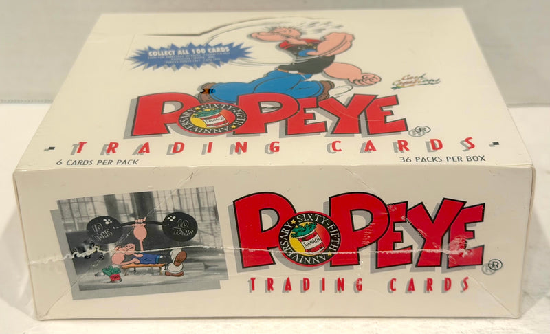 Popeye Cartoon Trading Card Box 36 Packs Card Creations 1994 65th Anniversary - TvMovieCards.com