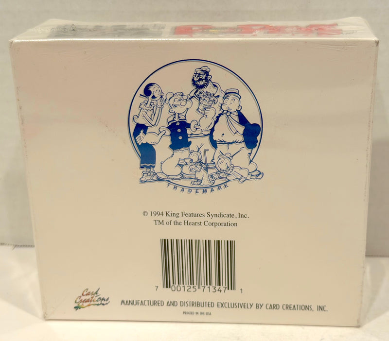 Popeye Cartoon Trading Card Box 36 Packs Card Creations 1994 65th Anniversary - TvMovieCards.com