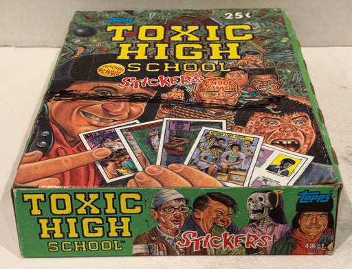 Toxic High School Vintage Sticker Trading Card Box 48 Packs Topps 1991 - TvMovieCards.com