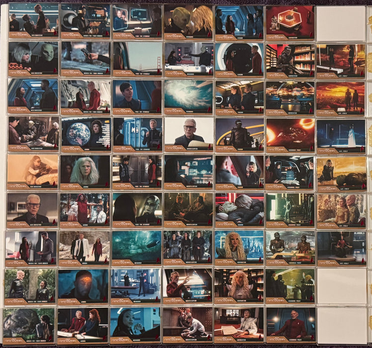2025 Star Trek Discovery Season 5 Red Parallel Base Trading Card Set 60/60 - TvMovieCards.com