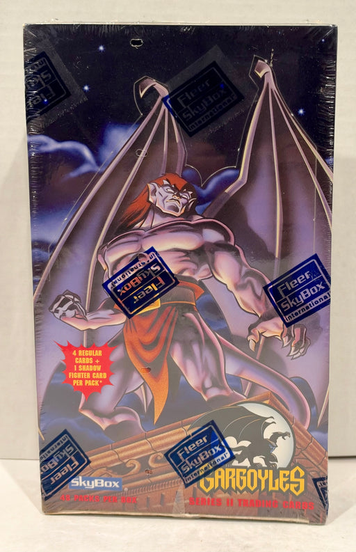 1995 Gargoyles II Trading Card Box Sealed 48CT Skybox Factory Sealed - TvMovieCards.com
