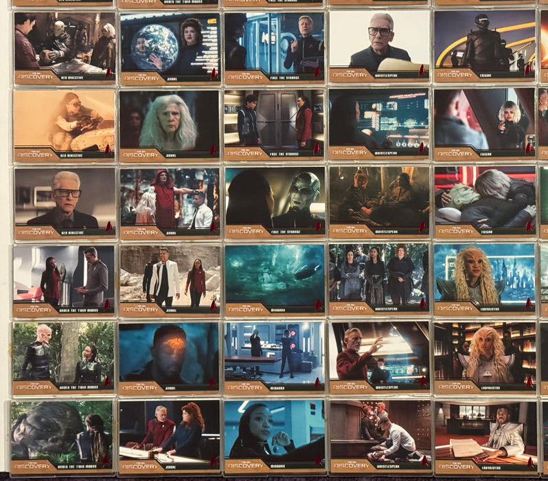2025 Star Trek Discovery Season 5 Red Parallel Base Trading Card Set 60/60 - TvMovieCards.com