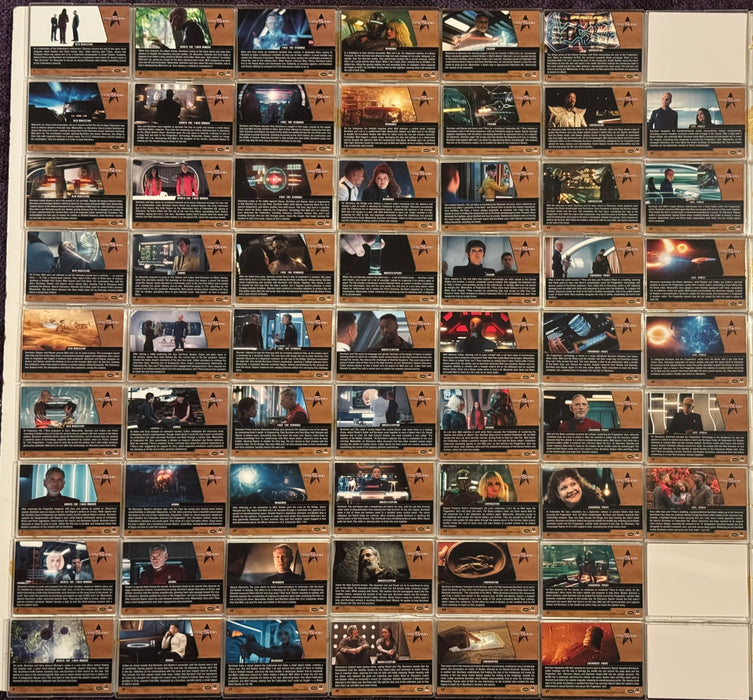 2025 Star Trek Discovery Season 5 Red Parallel Base Trading Card Set 60/60 - TvMovieCards.com