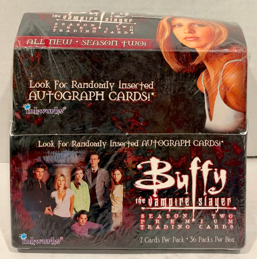 1999 Buffy The Vampire Slayer Season 2 Trading Card Box 36 Pack Sealed Inkworks - TvMovieCards.com