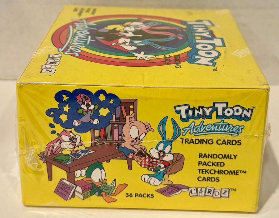 Tiny Toon Adventures Cartoon Trading Card Box Sealed 36CT Cardz 1994 - TvMovieCards.com