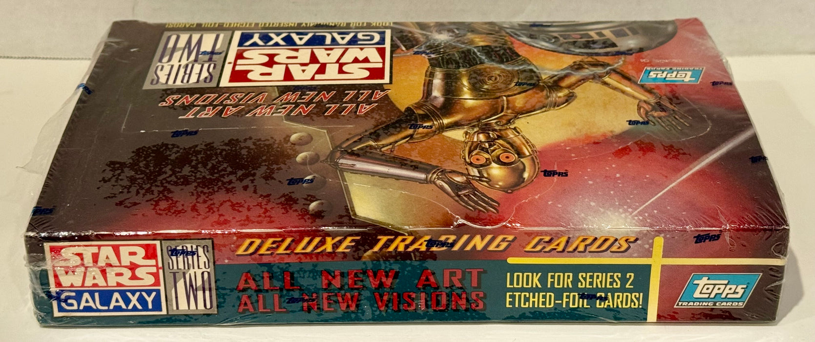 Star Wars Galaxy Series 2 Trading Card Box 36 Packs Topps 1994 Lucas Films - TvMovieCards.com