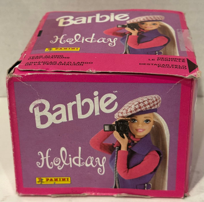 Barbie Holiday Album Sticker Trading Card Box of 50 Packs Panini 1999 Mattel - TvMovieCards.com