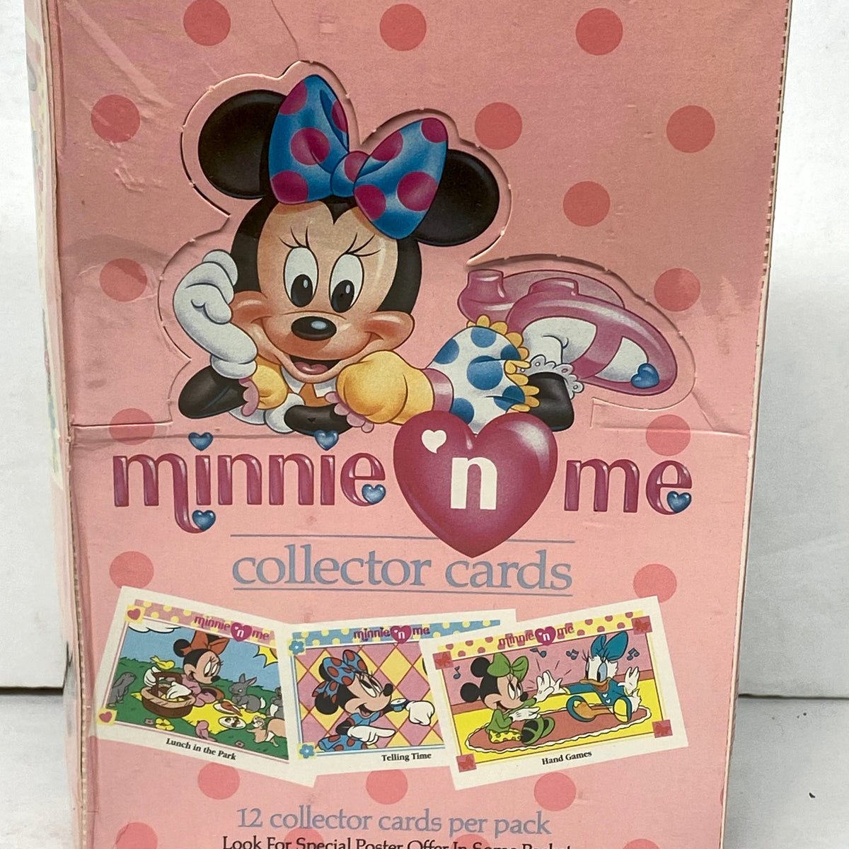 Minnie 'n Me Disney Factory Sealed Trading Card Box 36 Packs Impel