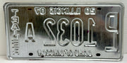 2007 Illinois Dealer Dealership License Plate DL 1032A Trailer   - TvMovieCards.com