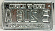 2002 Illinois Motorcycle Dealer Dealership License Plate DL 216A Harley Davidson   - TvMovieCards.com