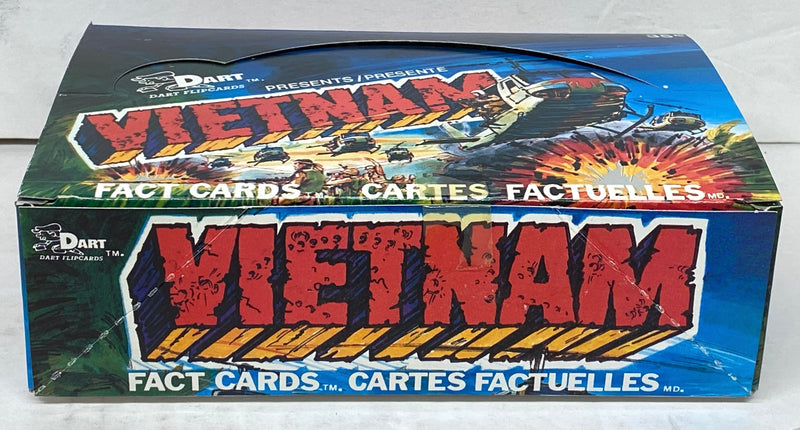 Vietnam Fact Cards Series 1 Trading Card Box 48 Packs Dart Flipcards 1988   - TvMovieCards.com