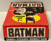 Batman Movie Series 1 Vintage Trading Wax Trading Card Box 36 Packs Topps 1989 - TvMovieCards.com