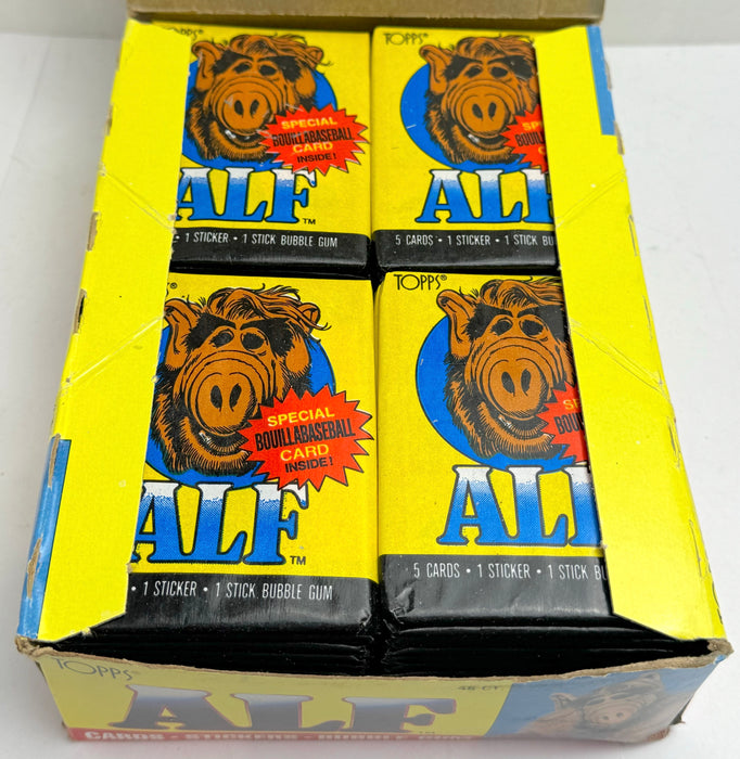 Alf Series 1 Vintage Bubble Gum Wax Trading Card Box 48 Packs Topps 1987 FULL   - TvMovieCards.com