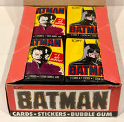 Batman Movie Series 1 Vintage Trading Wax Trading Card Box 36 Packs Topps 1989 - TvMovieCards.com