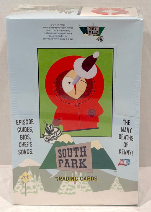 1998 South Park Jumbo Wax Trading Card Box Comic Images 30 Packs Factory Sealed - TvMovieCards.com