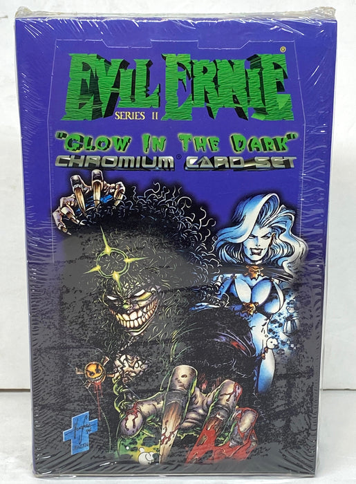 Evil Ernie Series II Two Glow in the Dark Trading Card Box 36 Packs Sealed 1995   - TvMovieCards.com