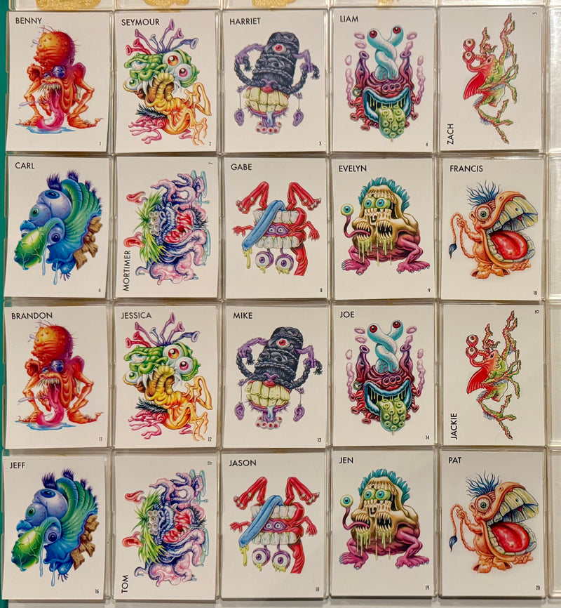 2020 Ugly Stickers On Demand Trading Card Set of 20 Cards Topps - TvMovieCards.com