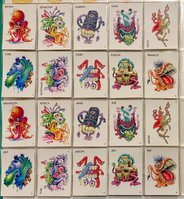 2020 Ugly Stickers On Demand Trading Card Set of 20 Cards Topps - TvMovieCards.com