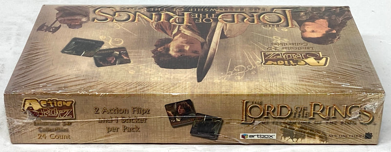 2003 Lord of the Rings Return of the King / Fellowship Action Flipz Trading Card Box