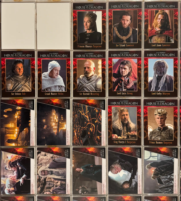 2024 House of the Dragon Season 1 Complete Base Card Set of 50 Cards - TvMovieCards.com