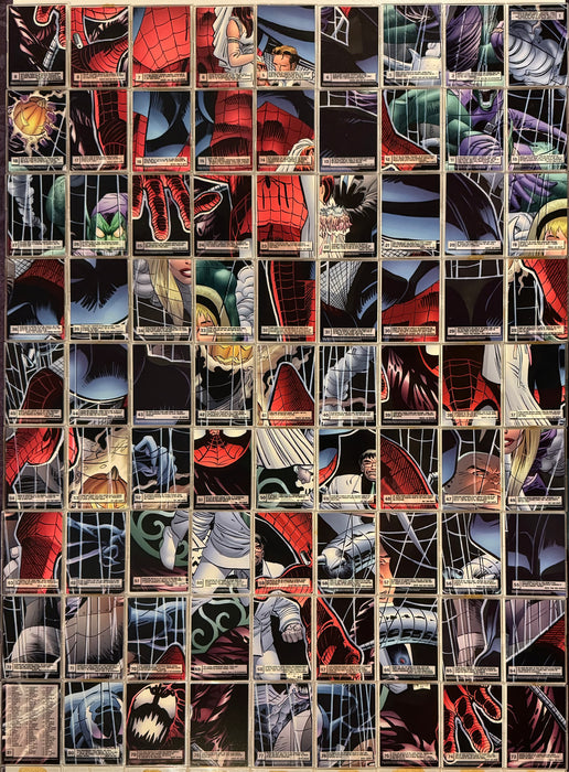1997 Fleer Ultra Spider-Man Blue Foil Complete Parallel Trading Card Set 81/81 - TvMovieCards.com