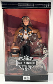 Harley Davidson BARBIE & KEN Doll Collectors Edition MOTORCYCLE Gift Set NEW   - TvMovieCards.com