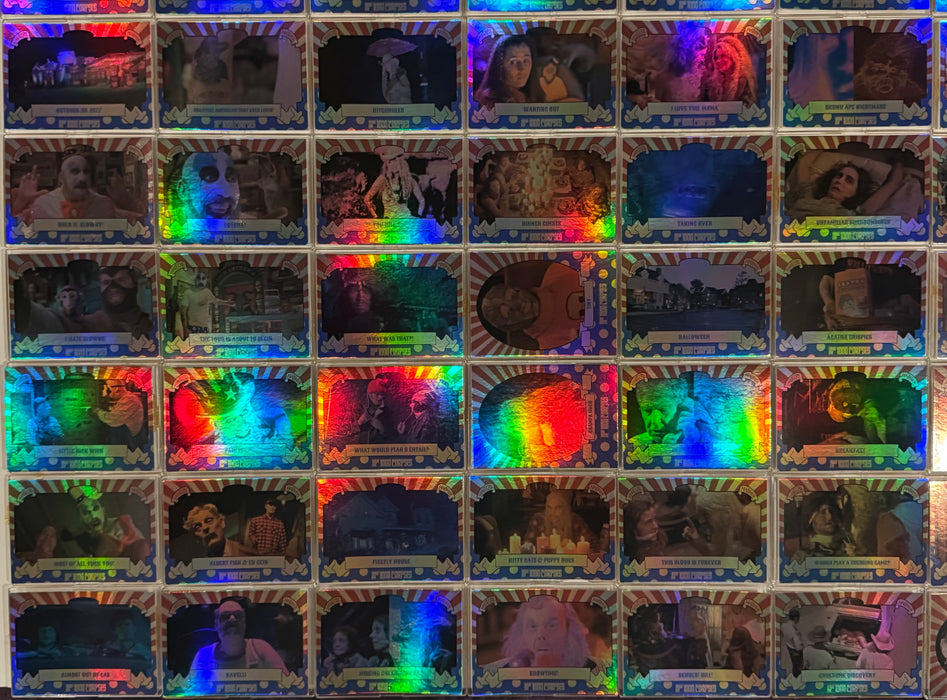 2018 Fright Rags House of 1000 Corpses Complete Parallel Rainbow Foil Set 88/88 - TvMovieCards.com