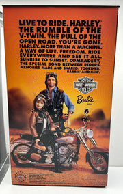 Harley Davidson BARBIE & KEN Doll Collectors Edition MOTORCYCLE Gift Set NEW   - TvMovieCards.com