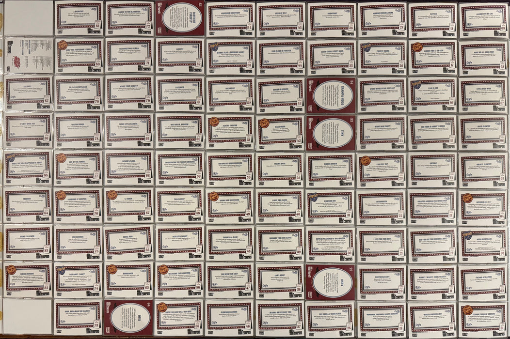 2018 Fright Rags House of 1000 Corpses Complete Parallel Rainbow Foil Set 88/88 - TvMovieCards.com