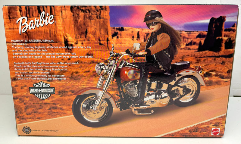 Harley Davidson BARBIE & KEN Doll Collectors Edition MOTORCYCLE Gift Set NEW   - TvMovieCards.com