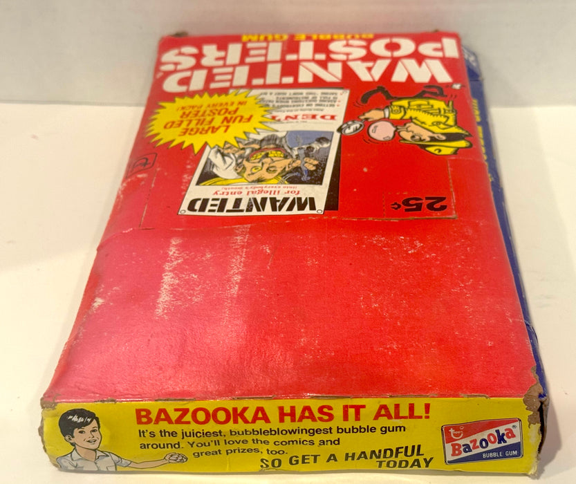1980 Wanted Posters Full Vintage Trading Card Wax Box 36ct - TvMovieCards.com