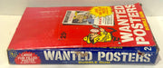 1980 Wanted Posters Full Vintage Trading Card Wax Box 36ct - TvMovieCards.com